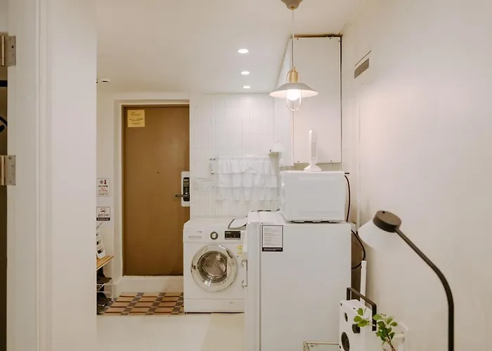 Appartamento Hongik Univ Station Yeonnam Cozy Airport Railroad 2 Queen Beds